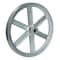 Chicago Die Casting Chicago Die Cast 8 in. D X 3/4 in. D Zinc Single V-Grooved Pulley 800A7 - alternate 1